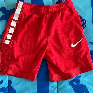 Nike Kids Red Athletic Shorts